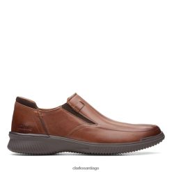 Clarks clarks donaway step cuero tostado oscuro cuero tostado oscuro ZHDD045506 hombres cuero bronceado oscuro