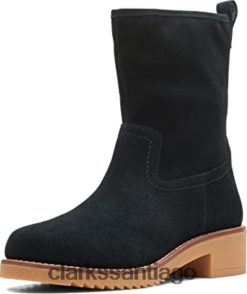 Clarks clarks eden mid hi ante negro ZHDD042707 unisexo ante negro