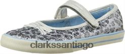 Clarks clarks glamit junior plata ZHDD042978 unisexo plata