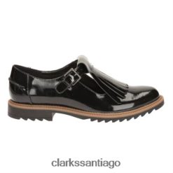 Clarks clarks griff mia charol negro ZHDD043882 mujer charol negro