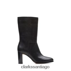 Clarks clarks karamo mid cuero negro ZHDD044099 unisexo cuero negro