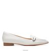 Clarks clarks laina 15 hebilla cuero blanco ZHDD043410 mujer cuero blanco
