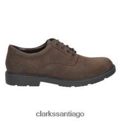 Clarks clarks lane stride2 nobuck marrón ZHDD044522 hombres nubuck marrón