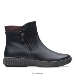 Clarks clarks magnolia haley cuero negro cuero negro ZHDD046138 mujer cuero negro