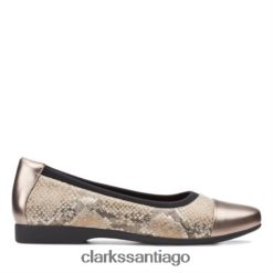 Clarks clarks marfil un darcey cap2 ZHDD043996 mujer Marfil
