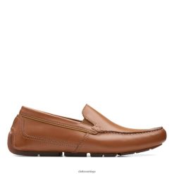 Clarks clarks markman cuero tostado ZHDD043757 hombres cuero marrón