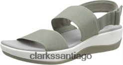 Clarks Clarks mujer arla jacory plataforma verde oliva ZHDD04762 mujer aceituna verde