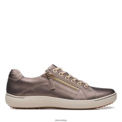 Clarks clarks nalle encaje bronce metalizado ZHDD043075 mujer bronce metálico