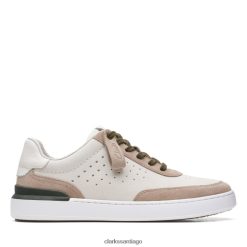 Clarks clarks off white combi ZHDD045591 hombres combinado blanco roto