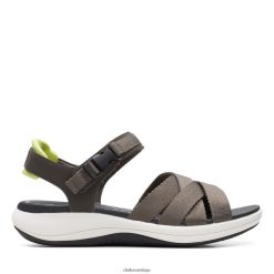 Clarks clarks oliva oscuro mira marea ZHDD043296 mujer oliva oscuro