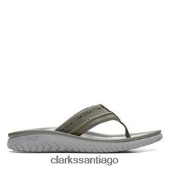 Clarks clarks oliva wesley post ZHDD044416 hombres aceituna