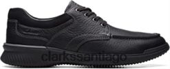 Clarks Clarks Oxford de cuero negro para hombre Donaway Edge ZHDD042024 hombres cuero negro