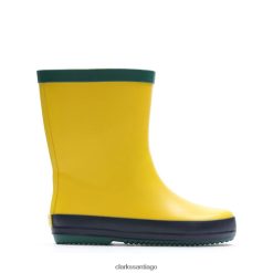 Clarks clarks para niños pequeños tarri splash amarillos ZHDD045804 unisexo amarillo