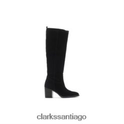Clarks clarks park rise ante negro ZHDD044126 unisexo ante negro