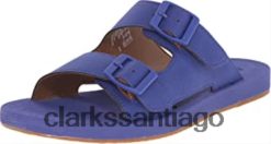 Clarks clarks paylor pax slide mujer azul sintético ZHDD042827 mujer
