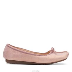 Clarks clarks peca hielo rosa metálico ZHDD043130 mujer rosa metalico