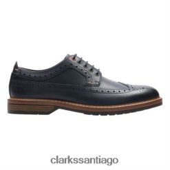 Clarks clarks pitney limit azul marino ZHDD044500 hombres Armada