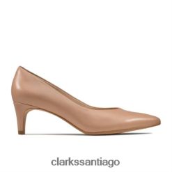 Clarks clarks praline cuero laina 55 corte ZHDD044025 mujer cuero praliné