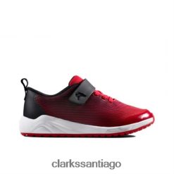 Clarks clarks red aeon pace jnr g fit ZHDD044961 unisexo rojo