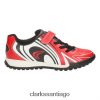 Clarks clarks red time pre-fit ZHDD045009 unisexo rojo