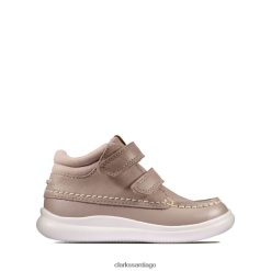Clarks clarks rosa combi leather crest tuktu niño rosa combi leather ZHDD045745 unisexo cuero combinado rosa
