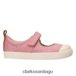 Clarks clarks rosa halcy wink fst g fit ZHDD044596 niños rosa