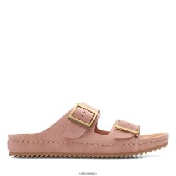 Clarks clarks rose ante brookleigh sol ZHDD043337 mujer gamuza rosa