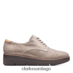 Clarks clarks shayllace platino ZHDD043899 mujer platino