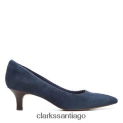 Clarks clarks shondrah jade ante azul marino ZHDD043970 mujer gamuza azul marino