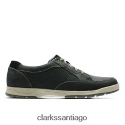 Clarks clarks stafford park5 nobuk negro ZHDD044494 hombres nubuck negro