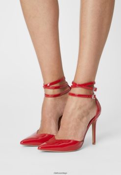 Clarks clarks tacones clasicos rojos ZHDD046980 unisexo rojo