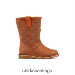 Clarks clarks tan cuero comet pop fst g fit ZHDD044569 unisexo cuero marrón