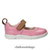 Clarks clarks tri atlas rosa fst g fit ZHDD044617 niños rosa