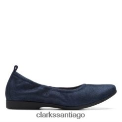 Clarks clarks un darcey vibe azul marino ZHDD043935 mujer Armada