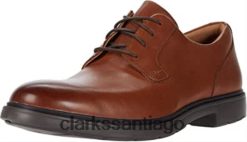 Clarks Clarks Un Tailor Tie Tan Cuero 8 ZHDD041722 unisexo