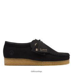 Clarks clarks wallabee negro vegano negro vegano ZHDD046066 unisexo vegano negro