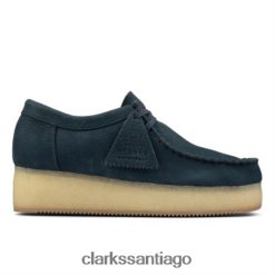 Clarks clarks wallacraft nubuck azul ZHDD043961 mujer nubuck azul