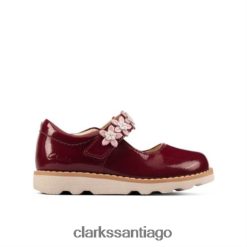 Clarks corona pétalo fst f fit cherry clarks ZHDD044702 unisexo cereza