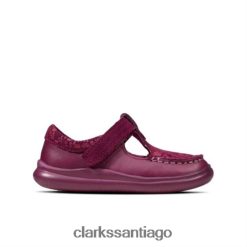 Clarks cresta rosa fst g fit berry clarks ZHDD044614 niños baya