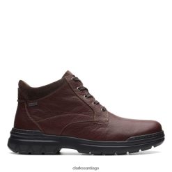 Clarks cuero caoba ny clarks rockie 2 up gore-tex cuero caoba ny ZHDD045667 unisexo cuero caoba
