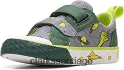 Clarks foxing lo niño textil lona clarks rey ZHDD04765 niños