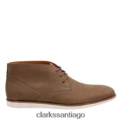 Clarks franson top clarks nubuck marrón ZHDD044541 hombres nubuck marrón