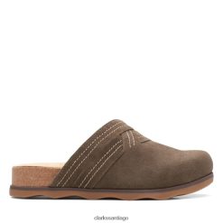 Clarks gamuza oliva oscuro brynn glide gamuza oliva oscuro clarks ZHDD046348 mujer ante oliva oscuro