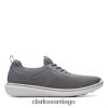 Clarks gris textil clarks step urban low ZHDD044467 hombres textil gris
