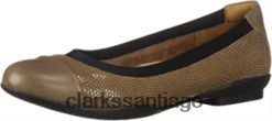 Clarks guijarro interés nobuck mujer neenah garden ballet flat clarks ZHDD041940 mujer nubuck interés guijarro