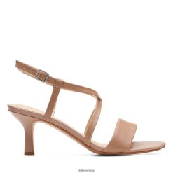 Clarks hebilla clarks amali de cuero praliné ZHDD043368 mujer cuero praliné