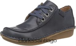 Clarks hombre fun ny dream oxford clarks cuero azul marino ZHDD04519 hombres cuero azul marino
