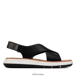 Clarks jemsa cross cuero negro clarks cuero negro ZHDD046367 mujer cuero negro