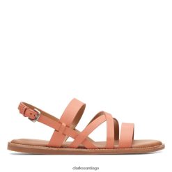 Clarks karsea sol luz coral clarks coral claro ZHDD046391 mujer coral claro