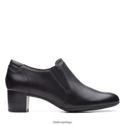 Clarks linnae way cuero negro clarks cuero negro ZHDD046199 unisexo cuero negro